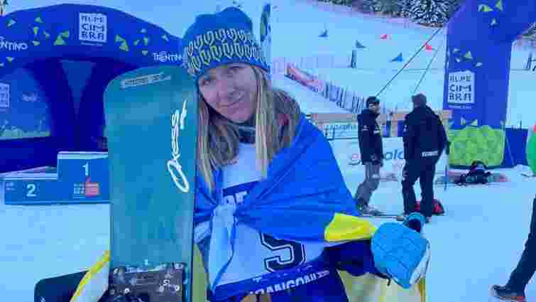Закарпатка Аннамарі Данча здобула бронзу Кубка Європи зі сноубордингу