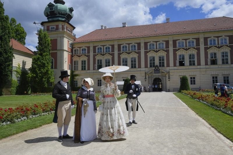 Ланцутський замок є об'єктом міжнародного туризму (фото музею)