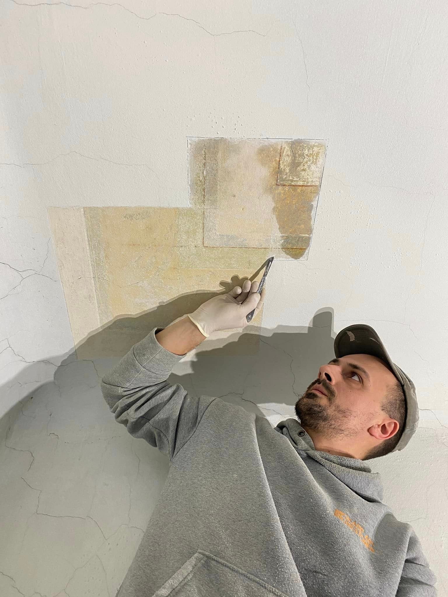 Зондажі стель підтверджують наявність розписів