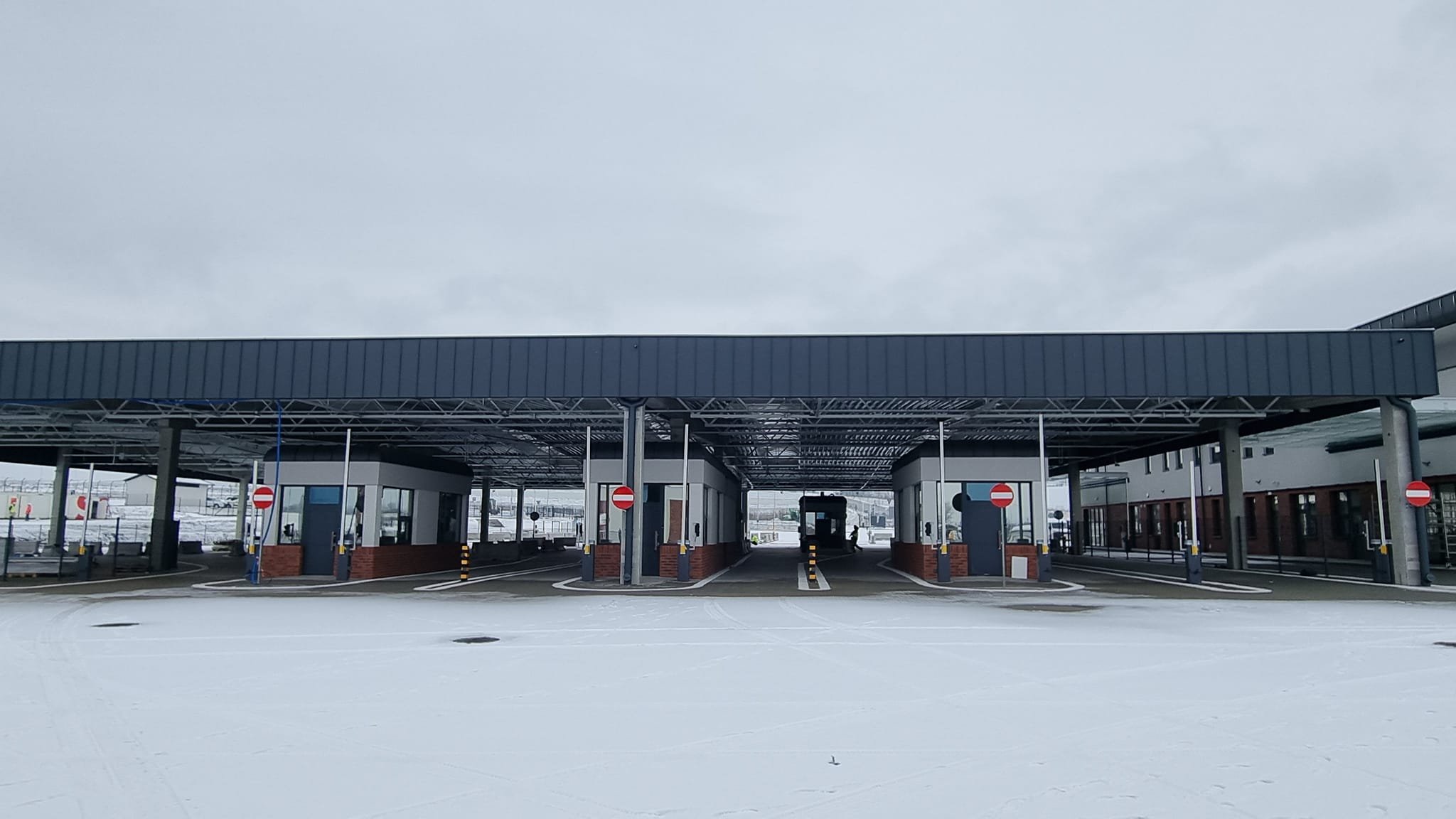 Пункт пропуску «Нижанковичі – Мальховіце» (Фото Пьотра Пільха)