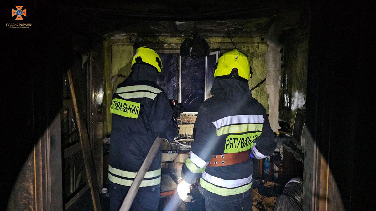 В Ужгороді на місці пожежі у багатоповерхівці знайшли тіло 66-річного чоловіка