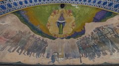 Акт Злуки на фресці церкви