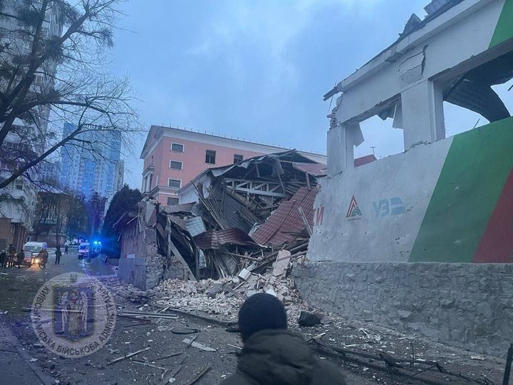 Руйнування в Києві фото КМВА