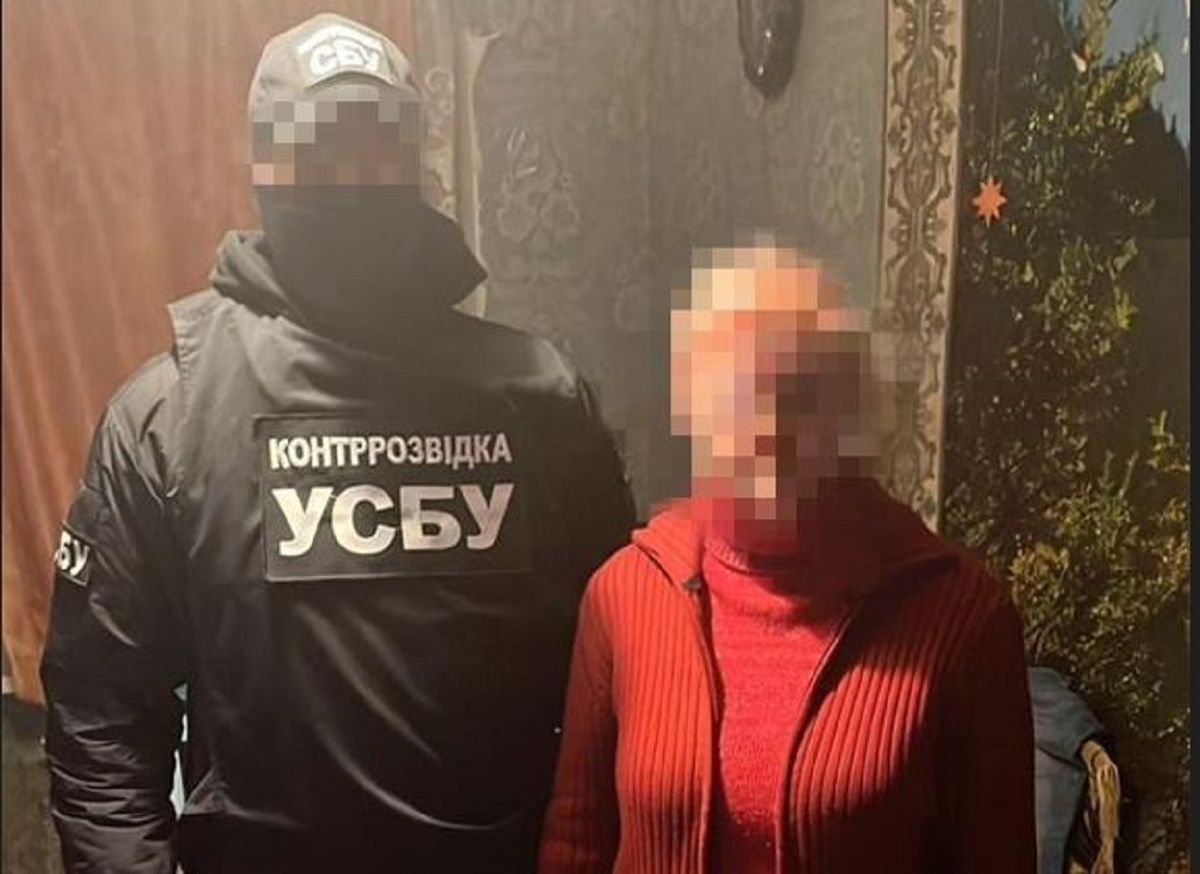 Російська агентка вистежувала бронетехніку ЗСУ під Бахмутом