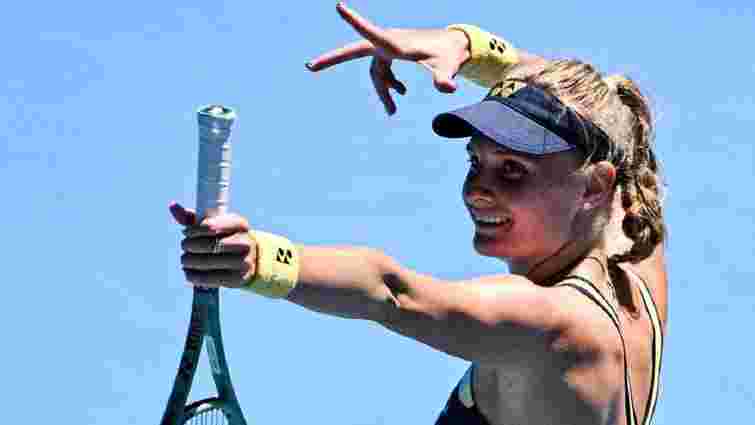 Українська тенісистка вперше вийшла у півфінал Australian Open