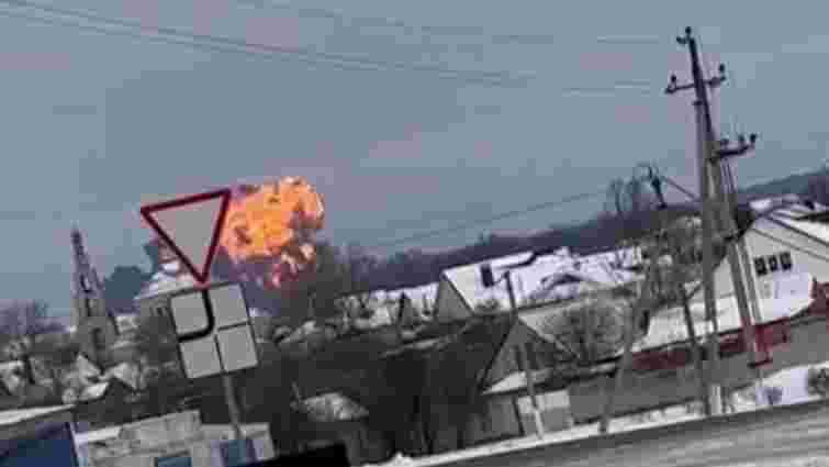 У Бєлгородській області Росії розбився військовий літак Іл-76