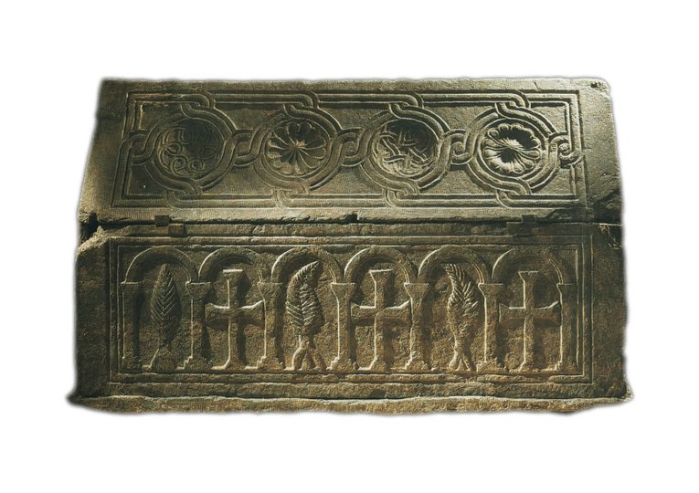 Різьблений саркофаг з пірофіліту, XI-XII ст.