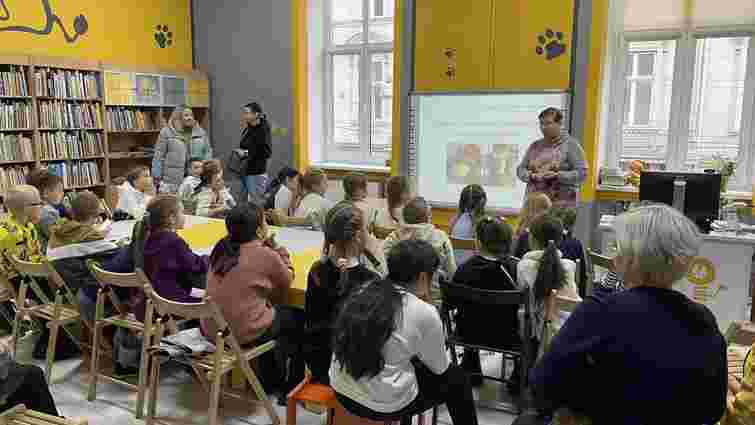 Львівська обласна бібліотека для дітей отримала міжнародну премію за проект для ВПО