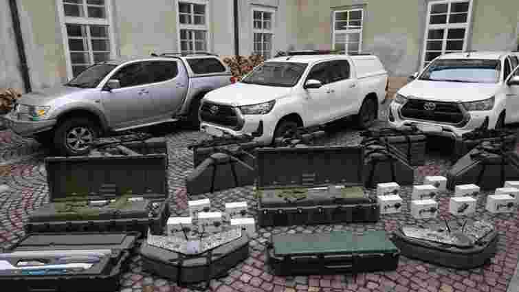 Львівська міськрада закупила військовим безпілотники та авто на понад 10 млн грн