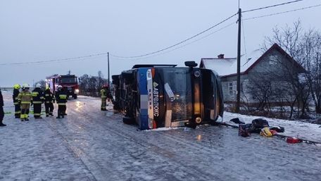 Український автобус із 59 пасажирами потрапив у ДТП в Польщі