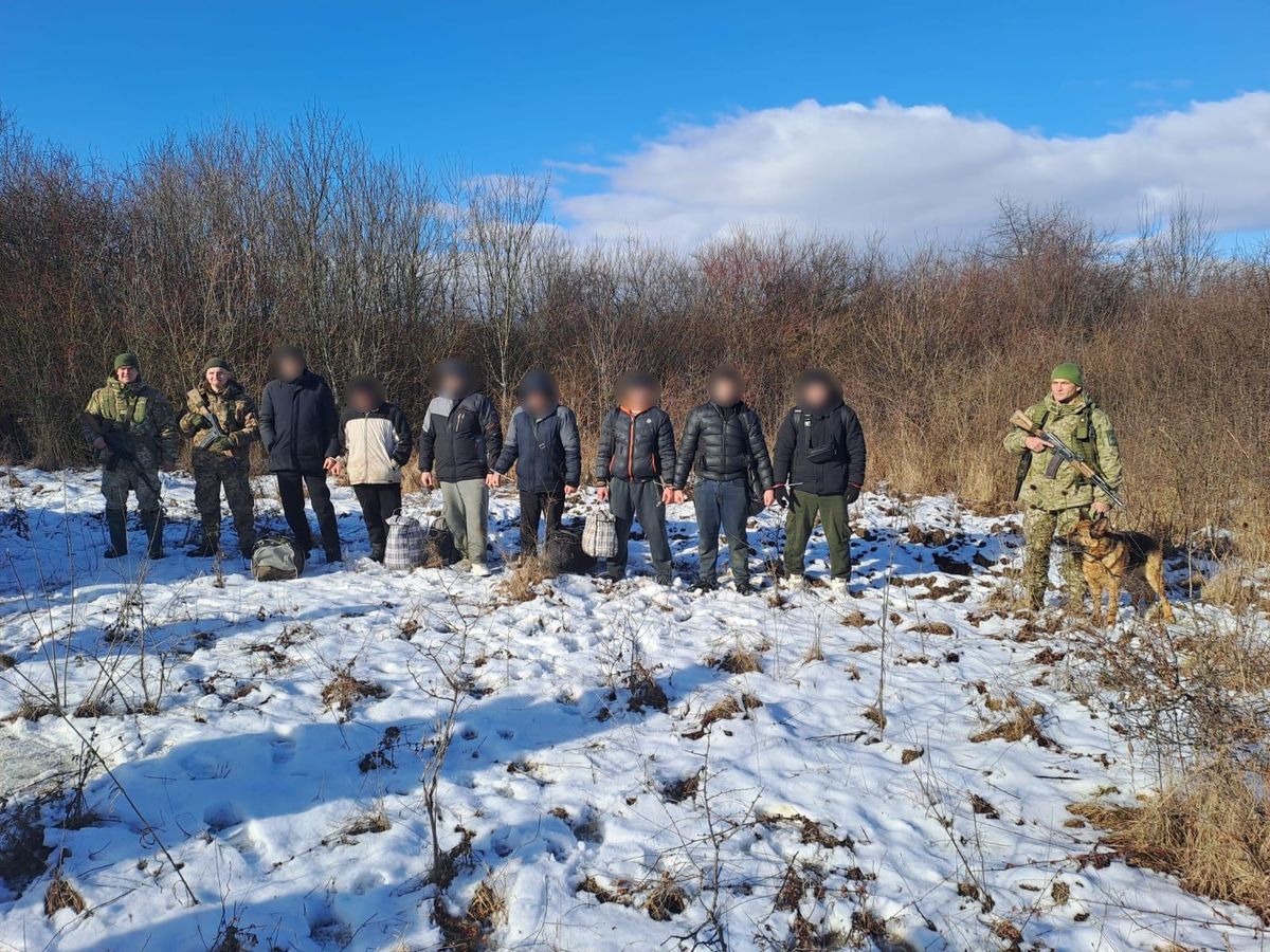 На Закарпатті затримали дев’ятьох ухилянтів з п’яти областей України