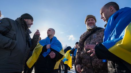 Україна повернула з російського  полону 207 військовослужбовців