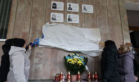 У львівській школі відкрили меморіальні таблиці п'ятьом загиблим захисникам