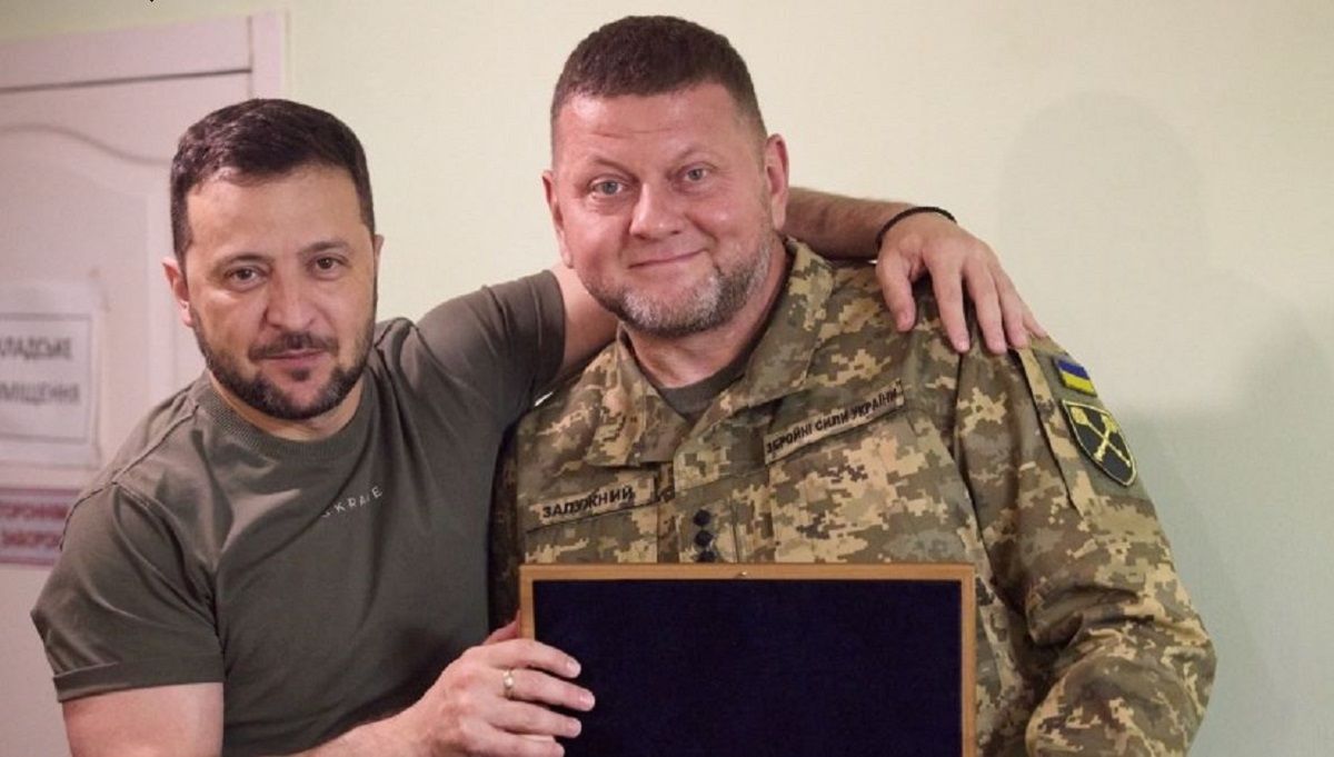 Зеленський вперше прокоментував чутки про можливу відставку Залужного