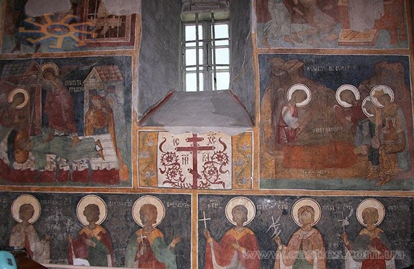 Розписи церкви у Лужанах (фото Ірини Пустиннікової)