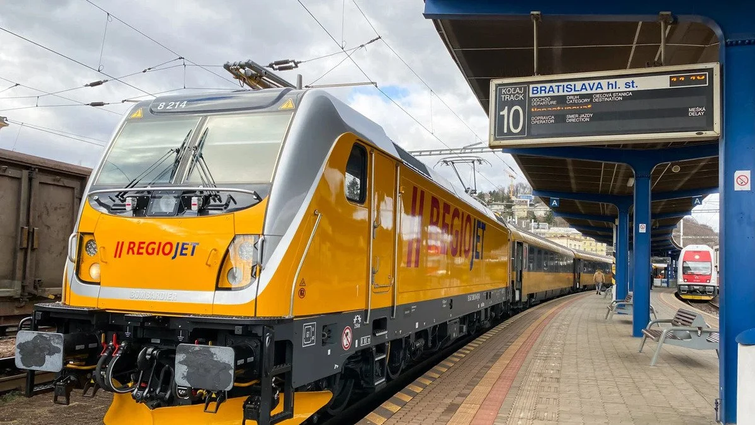 Чеська залізнична компанія RegioJet запустить поїзд Чоп-Прага у березні