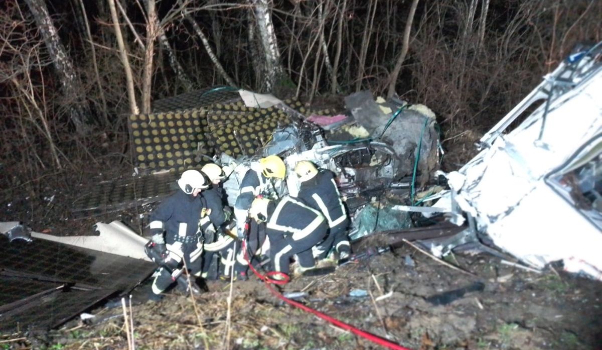 Біля Ковеля зіткнулись дві вантажівки, водії обох загинули