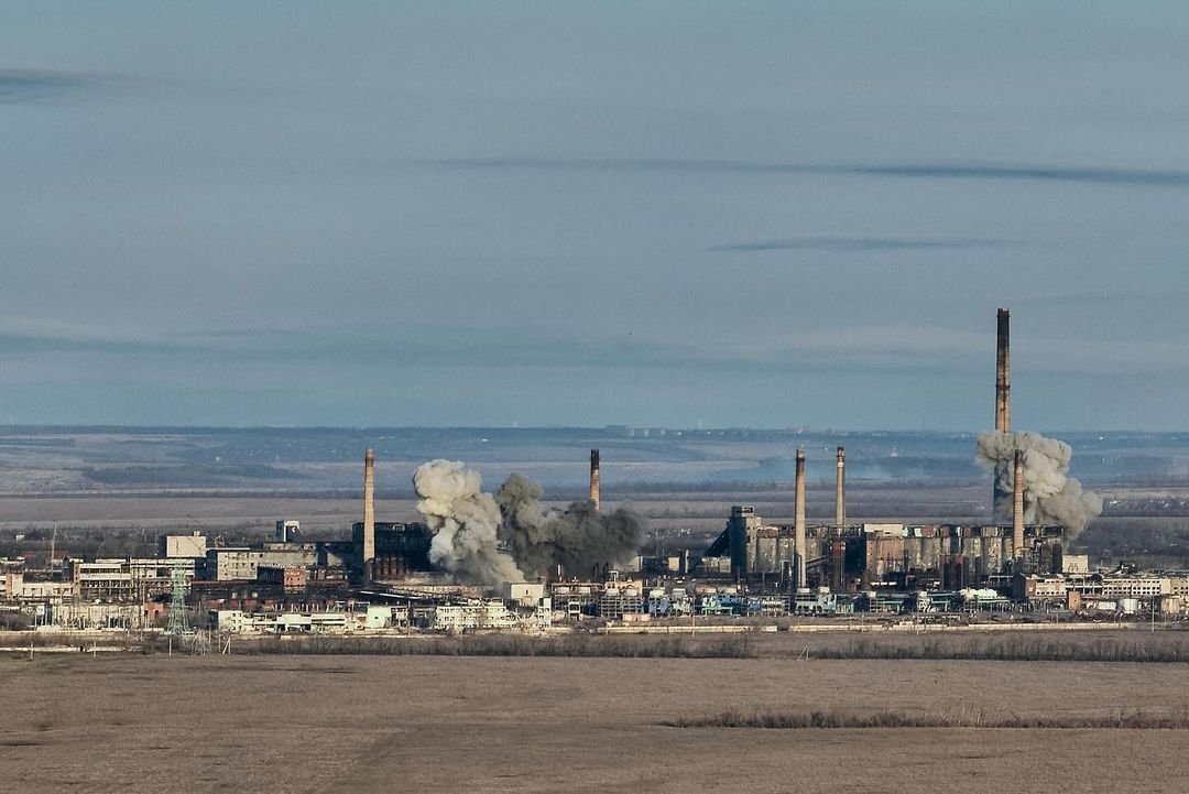 Руїни знищеної росіянами Авдіївки (фото Костянтина і Влади Ліберових)