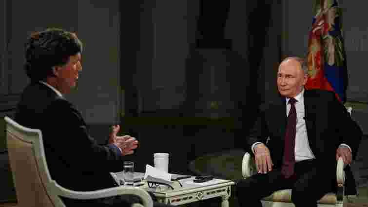 МЗС України прокоментувало скандальне інтерв'ю Путіна пропагандисту зі США