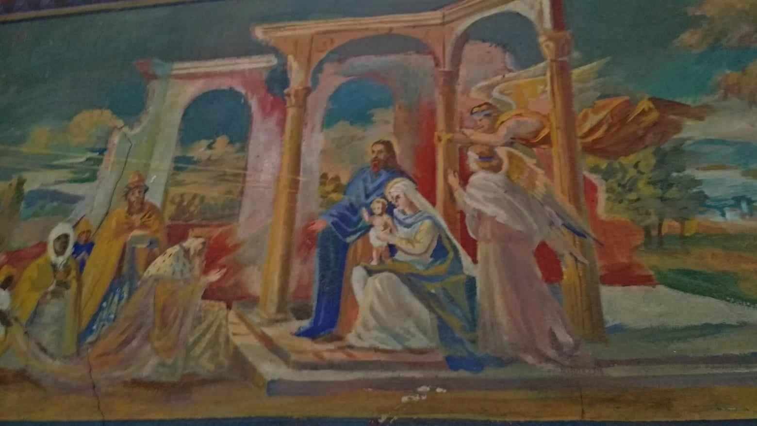 Розписи костелу у Вижнянах (фото ZAXID.NET)