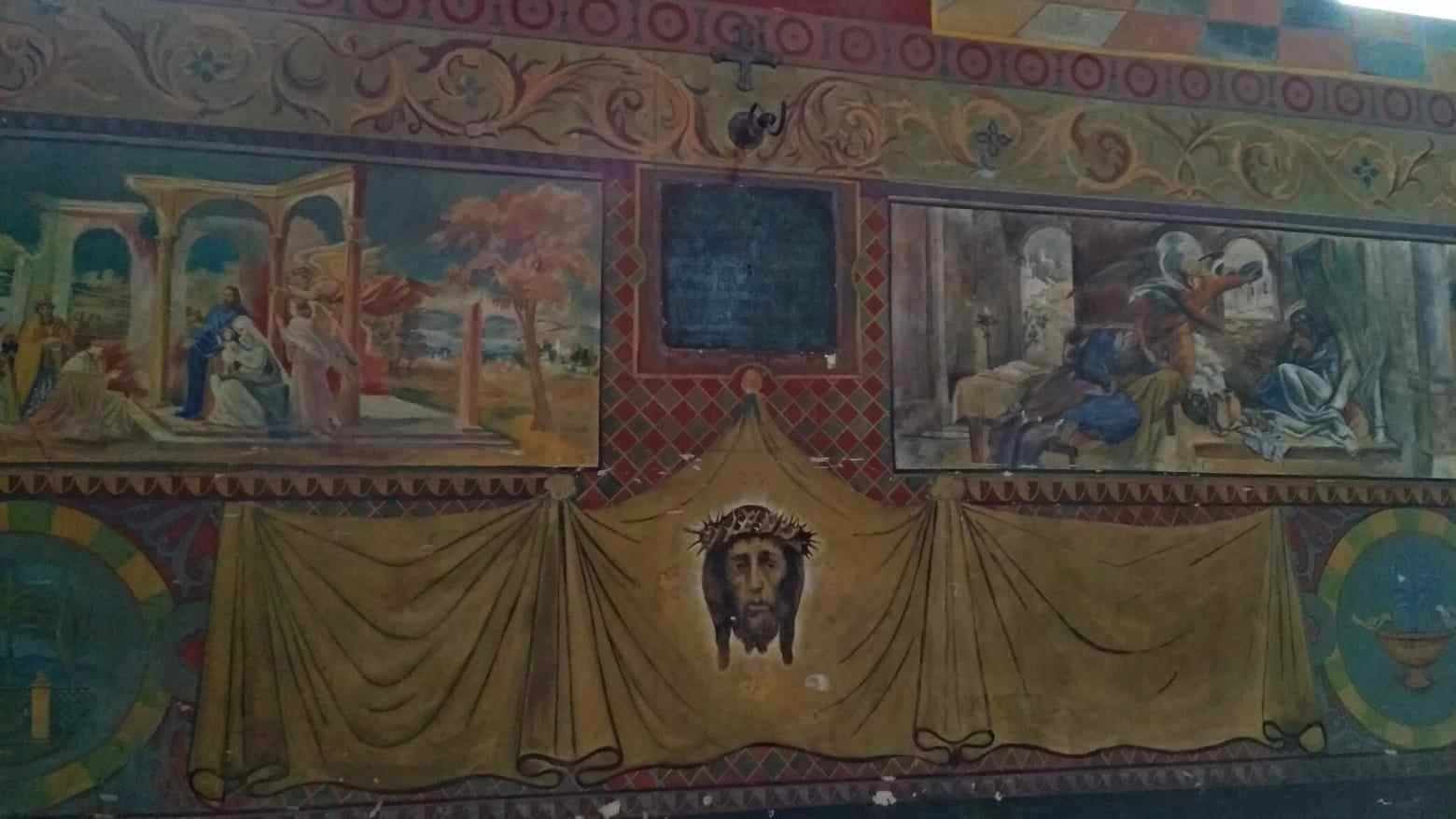 Розписи костелу у Вижнянах (фото ZAXID.NET)