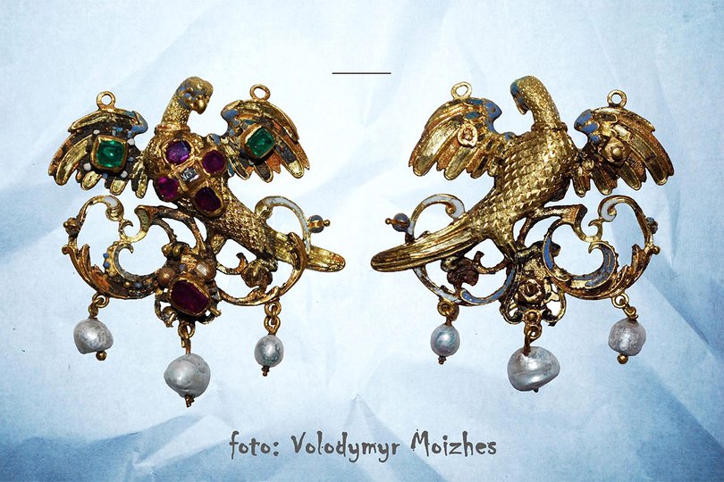 Підвіска у вигляді орла, XVII ст.