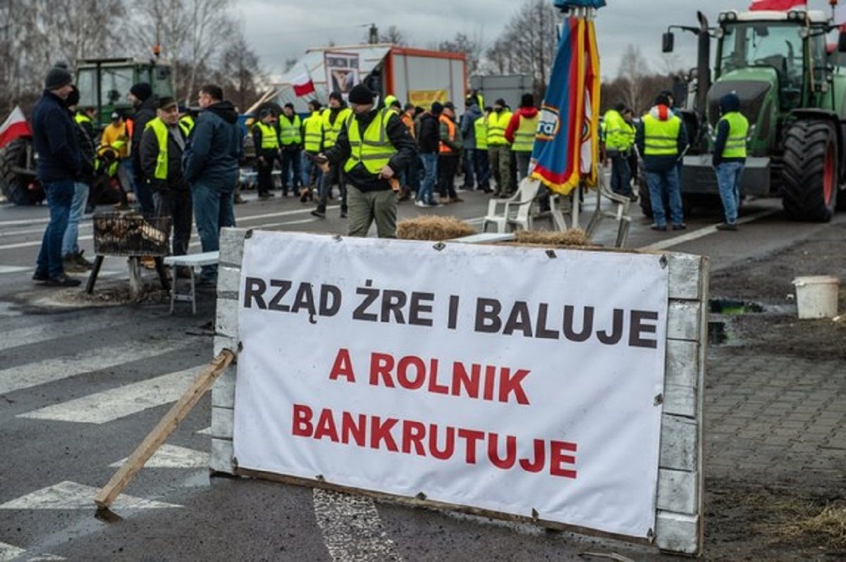 Польські фермери анонсували на 20 лютого масштабну блокаду українського кордону