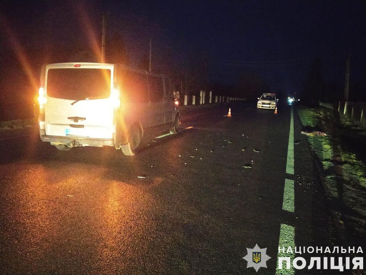 Водій мікроавтобуса на смерть збив 57-річного пішохода на трасі біля Самбора