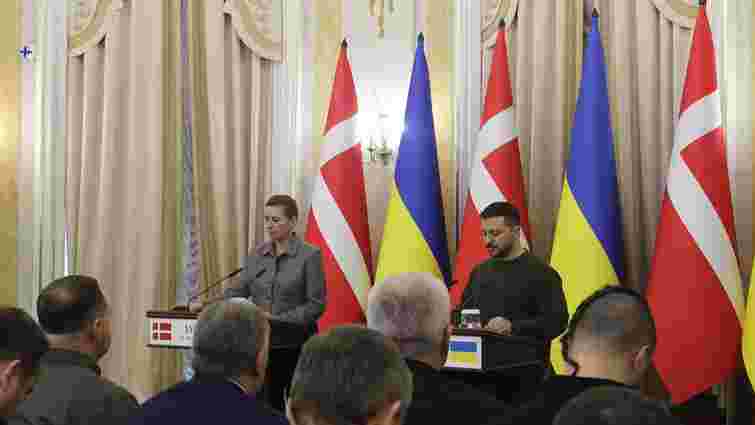Президент України та прем’єр-міністерка Данії підписали у Львові безпекову угоду 
