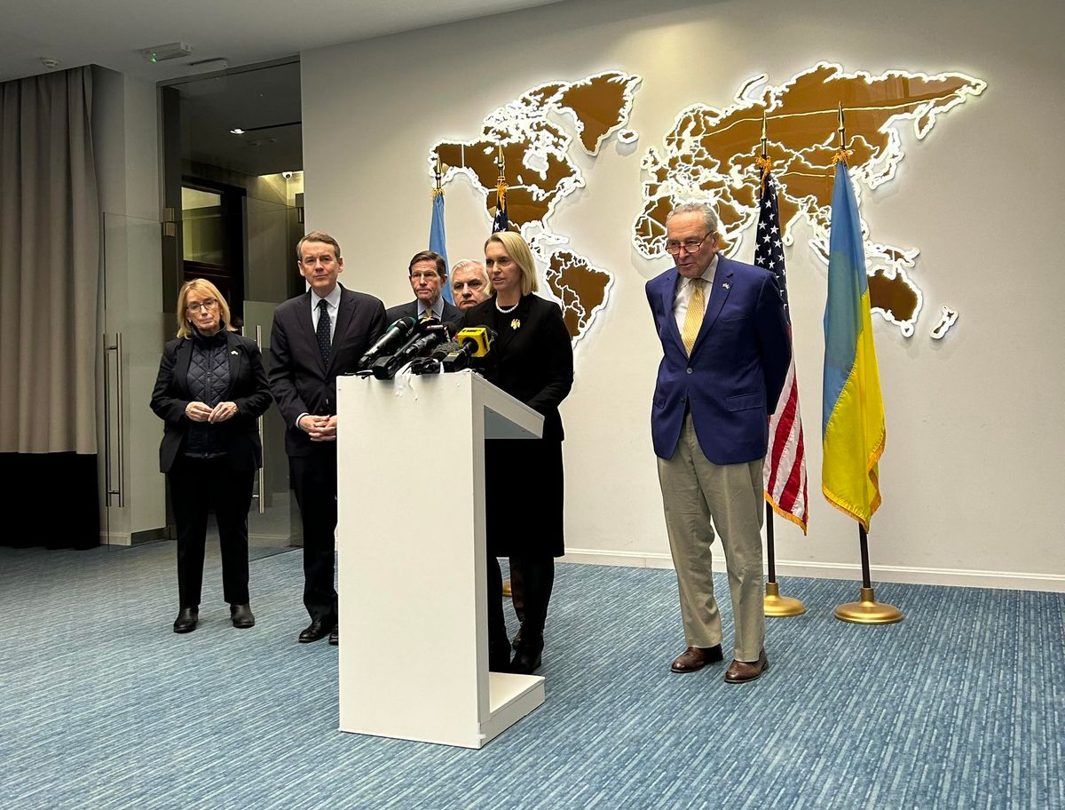 «Ми прибули, щоб запевнити українців: Ми з вами!»