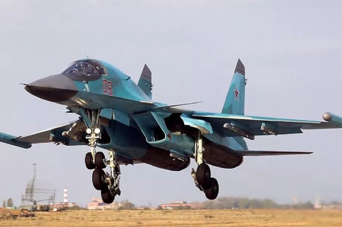Повітряні сили збили другий за день російський винищувач-бомбардувальник Су-34