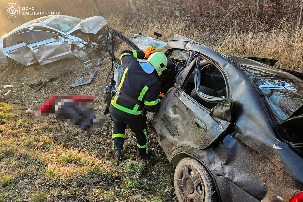 На Хмельниччині в лобовій ДТП загинув 56-річний водій Chevrolet