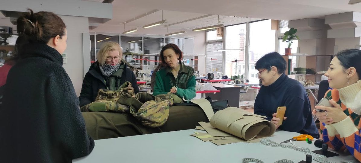 У швейному цеху Veteranka ЖВР