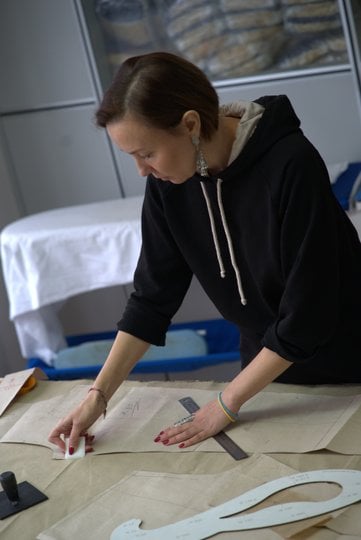 Створення жіночої військової форми у цеху Veteranka