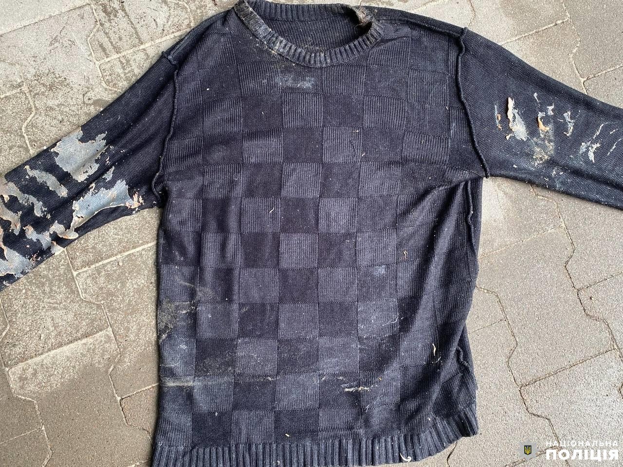 Речі загиблого на Рівненщині чоловіка (фото поліції)