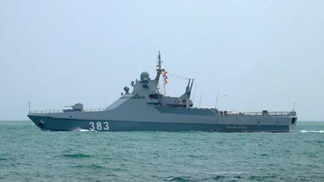  Морські дрони ГУР атакували російський патрульний корабель «Сєрґєй Котов»