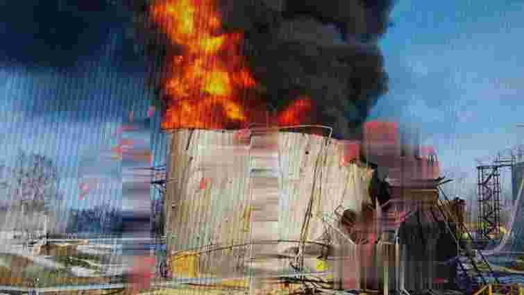 На нафтобазі у Бєлгородській області пролунав вибух та зайнялася пожежа