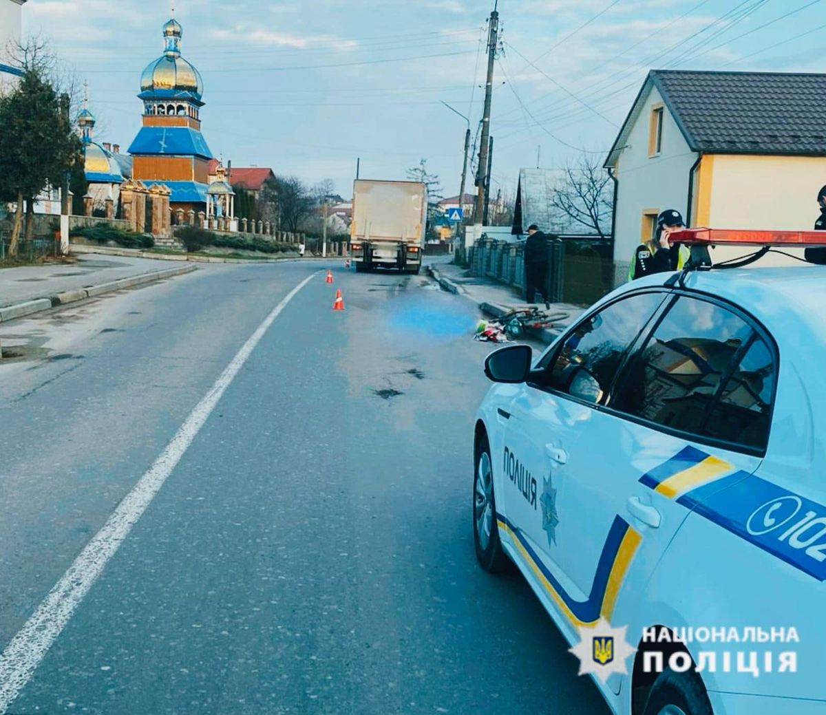 У Рогатині 40-річний львів’янин на вантажівці на смерть збив велосипедиста