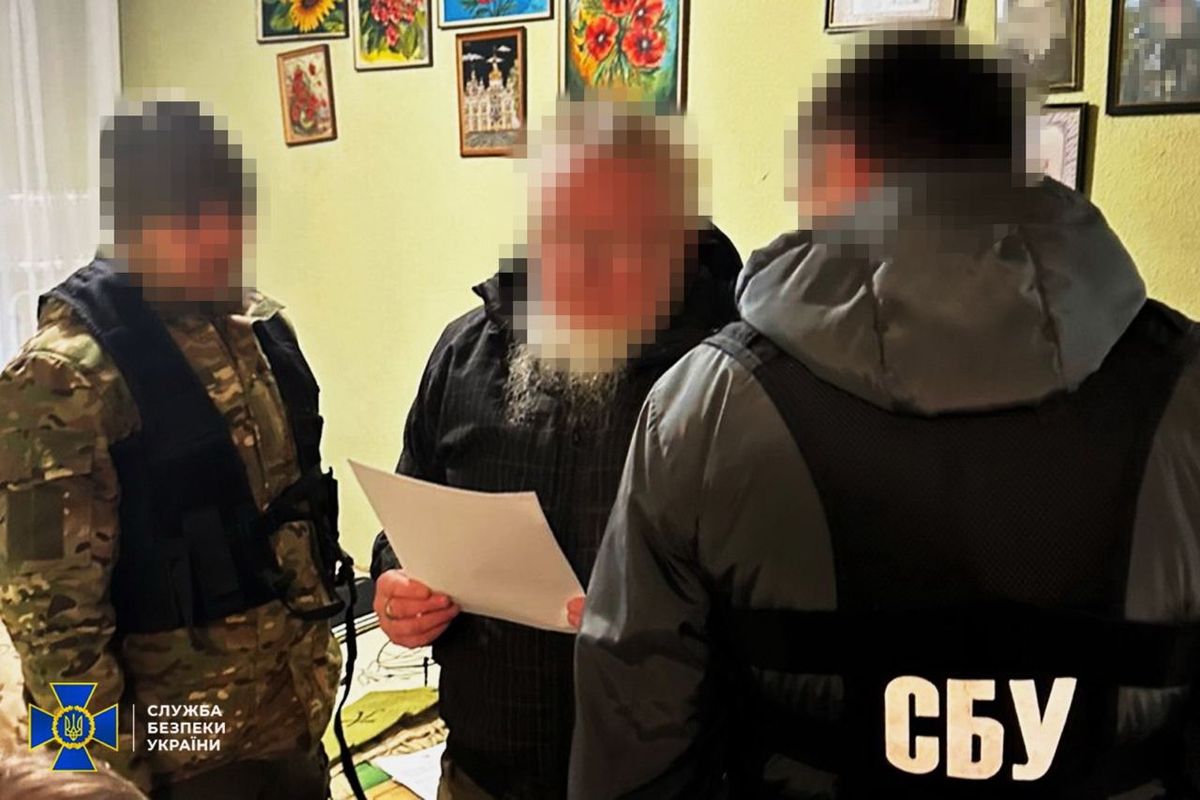 На Черкащині СБУ затримала священика УПЦ МП, який називав «азовців» нацистами