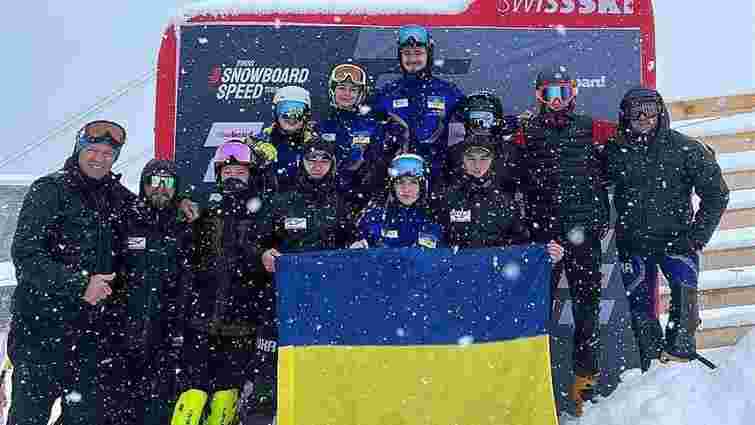 Надія Гапатин і Михайло Харук вибороли срібні медалі Кубка Європи зі сноубордингу