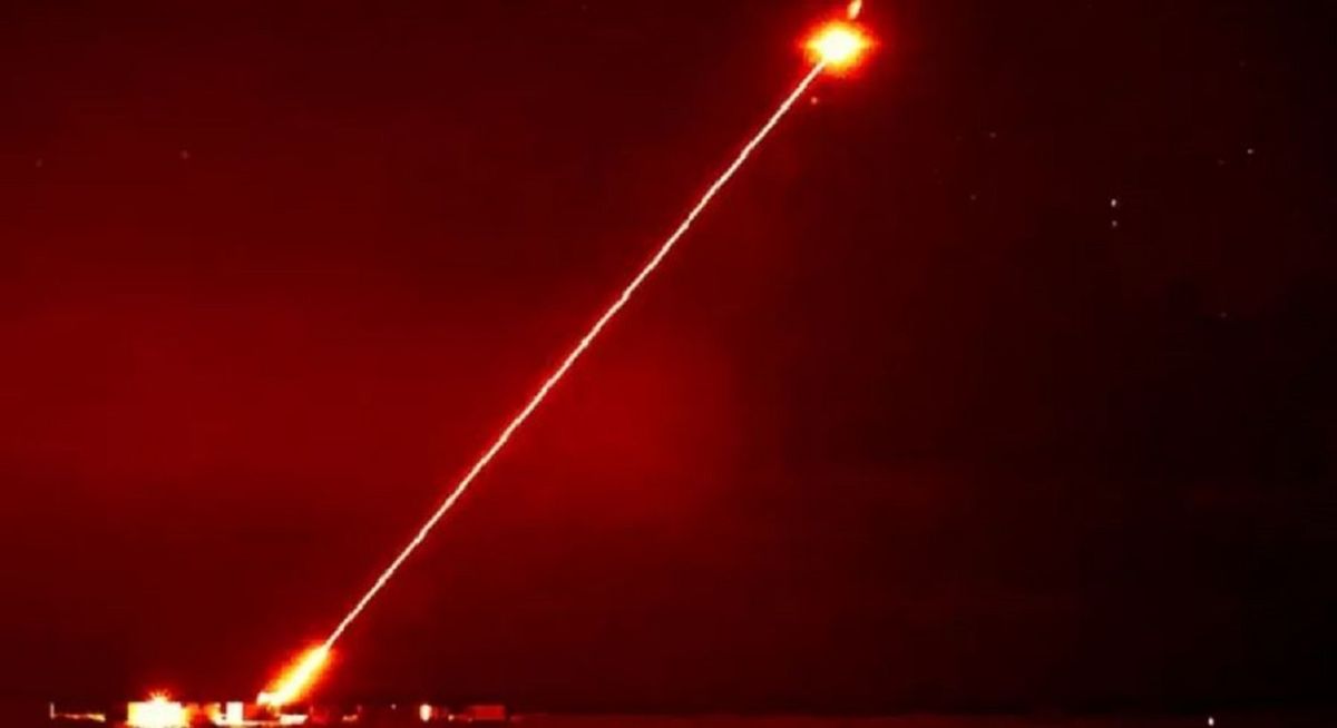 Британське міноборони розсекретило відео роботи лазерної зброї DragonFire