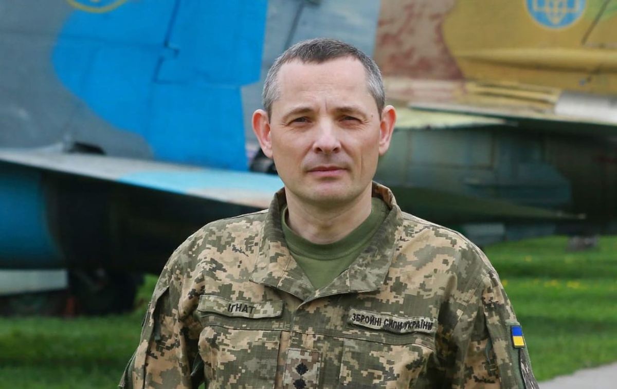 Юрія Ігната звільнили з посади речника Повітряних сил