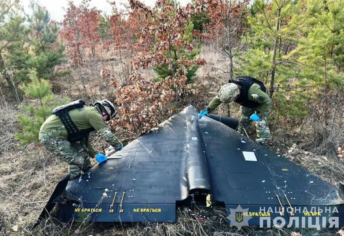У лісі на Вінниччині знайшли дрон-камікадзе у нездетонованому стані