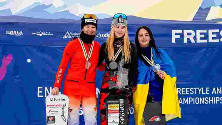 Закарпатка Надія Гапатин увійшла до трійки кращих сноубордисток Європи