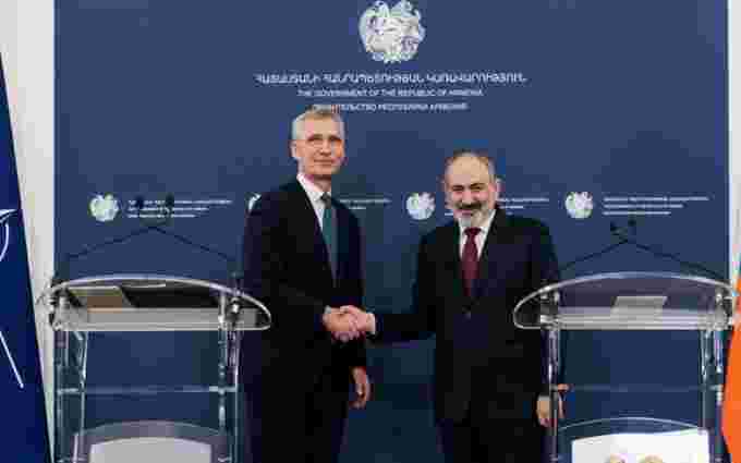Вірменія планує поглибити співпрацю з НАТО на тлі погіршення відносин з Росією