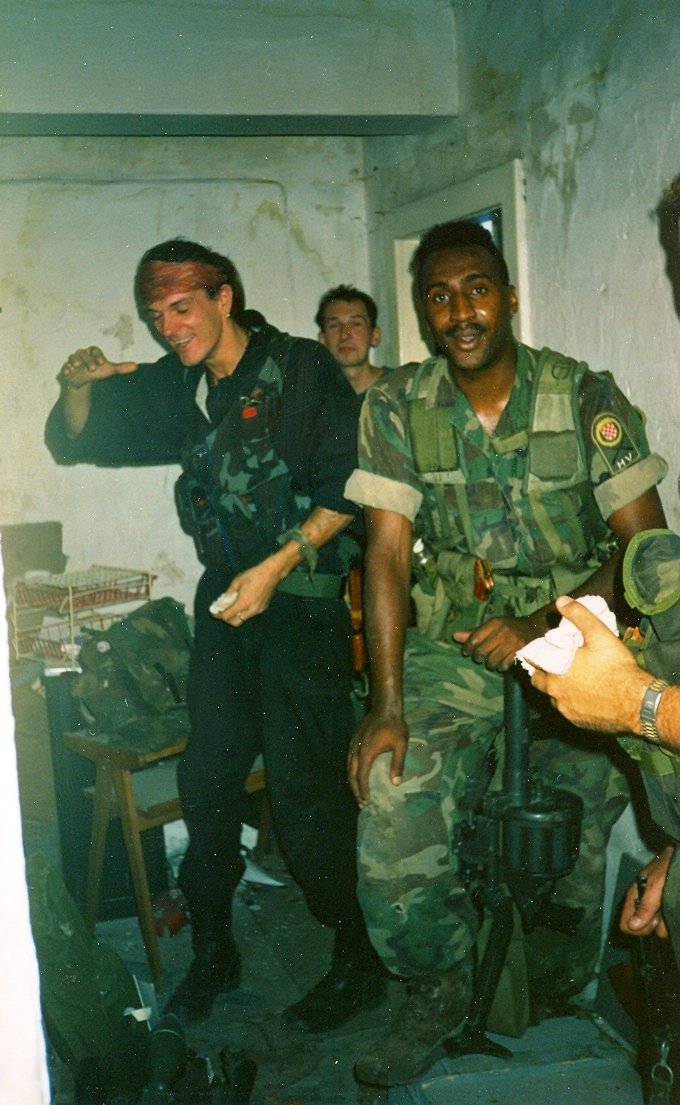 Пол Огілві під час війни у Хорватії