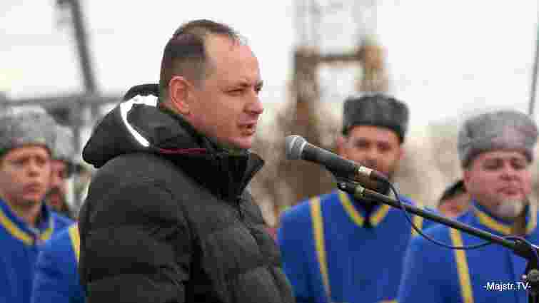 Руслан Марцінків підтримав будівництво церкви біля озера в Івано-Франківську