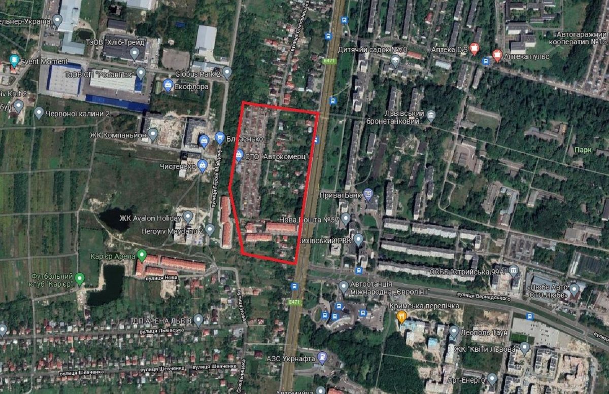 Міськрада погодила будівництво нового комплексу біля львівського автовокзалу