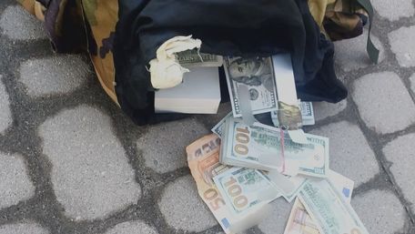Підозрюваний у пограбуванні банку у Львові сказав, що знайшов 86 млн грн у кущах