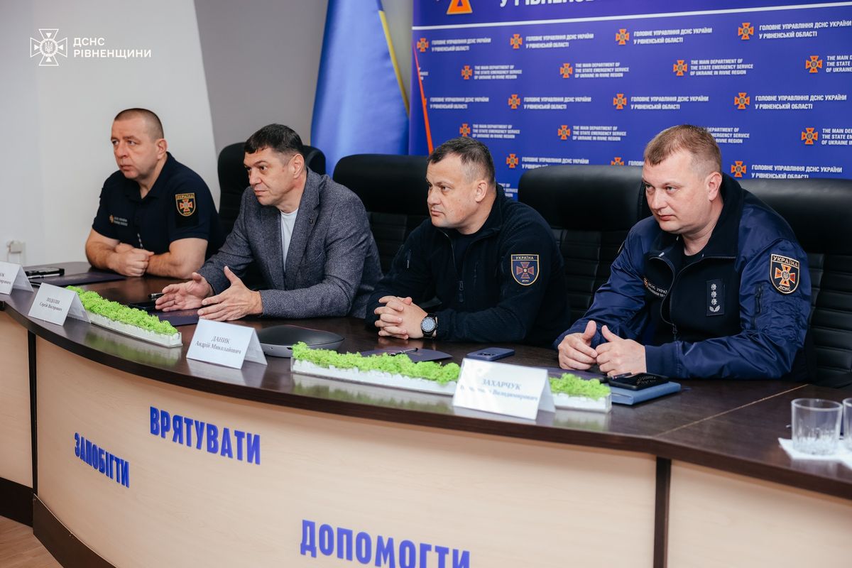 Тимчасовим керівником ДСНС Рівненщини став Володимир Захарчук